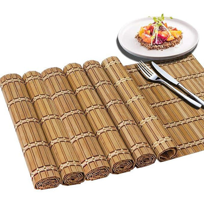 Cork Tablemats - Striped tablemats