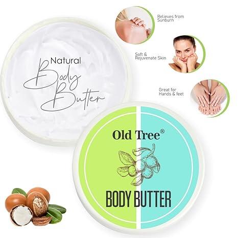 Old Tree Shea Body Butter for Women and Men (100gm)