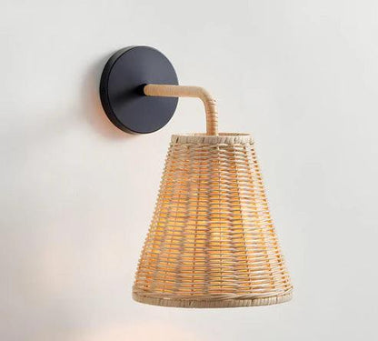 Bamboo Wall lamps For Living Room | Rattan Wall scones | Wicker Wall Lamps | Cane Wall Scones - Kashvi