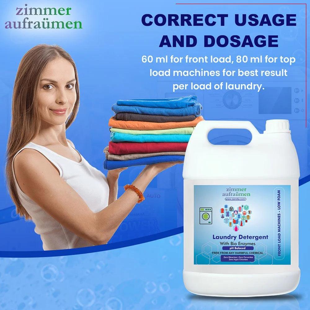 Zimmer Aufraumen Front Load Machine Liquid Detergent (5 Liters)