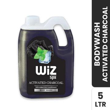 Wiz Activated Charcoal Spa Body Wash 5 Litre Refill Can