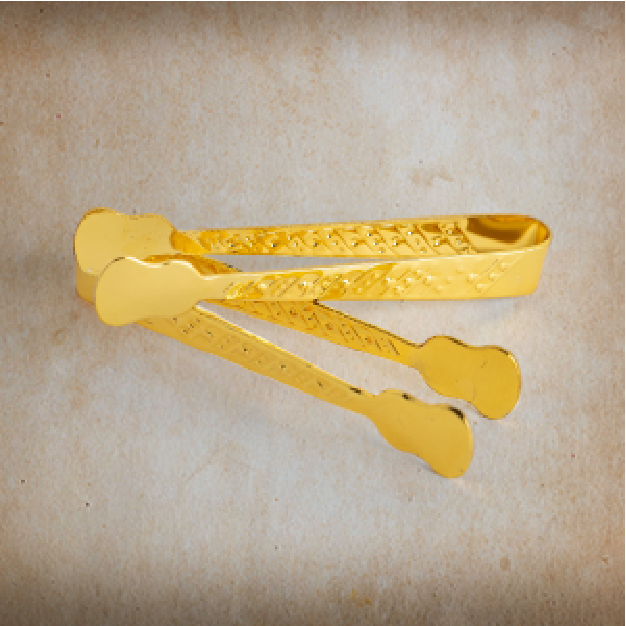 Accessories  - Ice Tong Gold