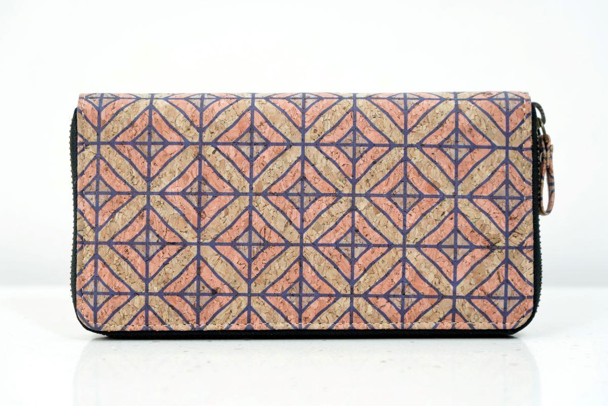 Cork Bags & Purses - Clutch Diagonal Print