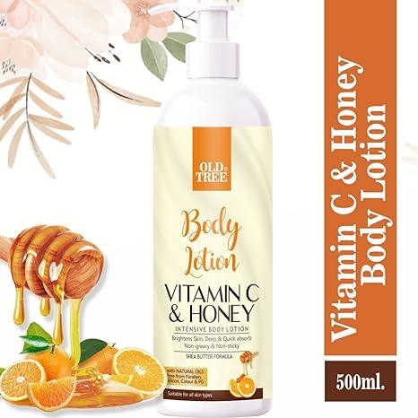 Old Tree Vitamin C & Honey Body Lotion 500ml