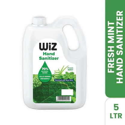 Fresh Mint Hand Sanitizer 5 Litre Refill Can