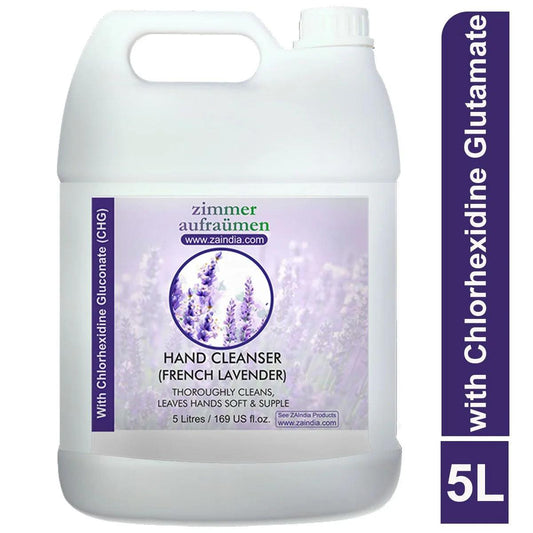 Zimmer Aufraumen Hand Wash With CHG Disinfectant Pack (5L) (French Lavender)