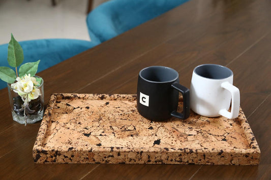 Cork Serving/Decor Trays - Abstract Tray