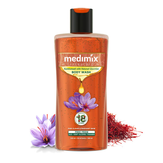 Kumkumadi With Natural Glycerine Body Wash For Clear and Radiant Skin