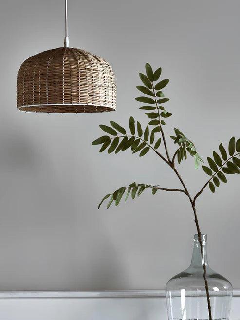 Bamboo Hanging lamp for Living Room | Rattan Pendant light | Cane ceiling light - Akanksh