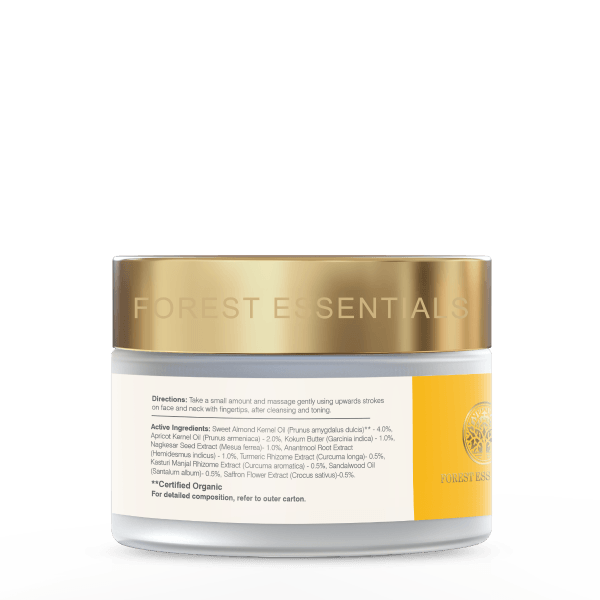 Forest Essentials - Night Treatment Cream Sandalwood & Saffron