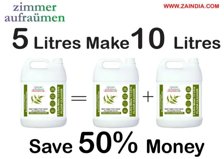 Zimmer Aufraumen Concentrated Floor Cleaner Liquid Neem- 5 Liters