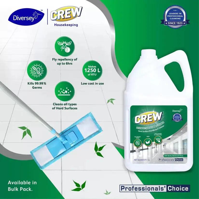 Crew Disinfectant Floor Cleaner (Neem), 5L