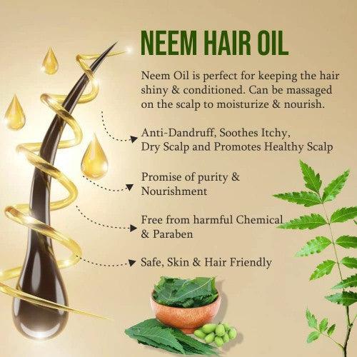 Old Tree Neem Hair Oil 100% Natural,200ml