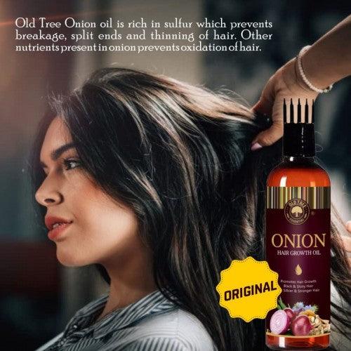 Old Tree Onion Hair Oil for Hair Growth and Hair Fall Control , 250Ml