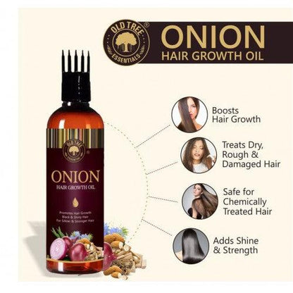 Old Tree Onion Hair Oil for Hair Growth and Hair Fall Control , 250Ml