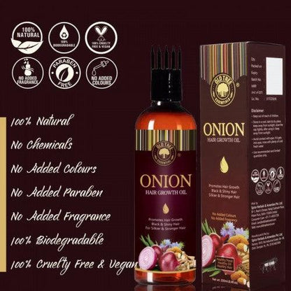 Old Tree Onion Hair Oil for Hair Growth and Hair Fall Control , 250Ml