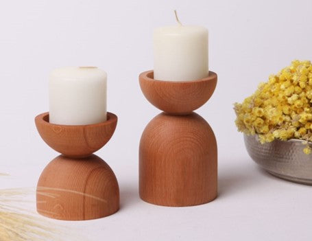 Wooden Candle Holder - CH0035