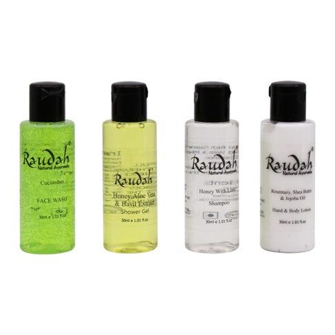 Raudah Herbal kit in 30ml bottles