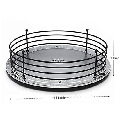 Xllent Twist n Pick Revolving Tray Organiser 14 inches