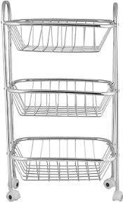 Kitchen Rack - Round Pipe Trolley