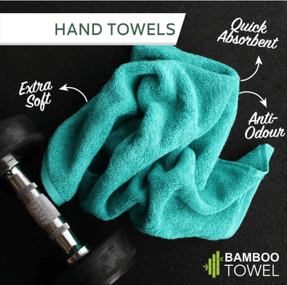 Bamboo Hand Towels - Set of 2