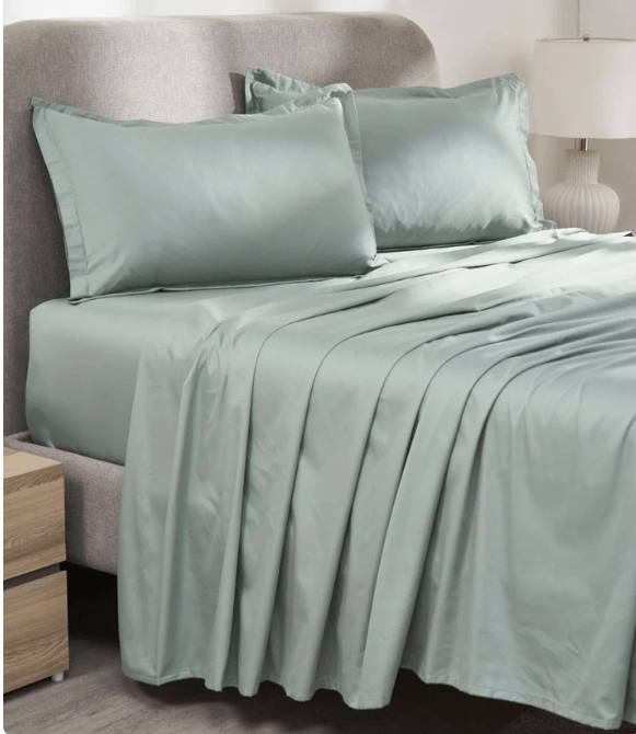 300 TC, Indulgence Thermal Comfort Bedsheet Set, GREEN -SHADE