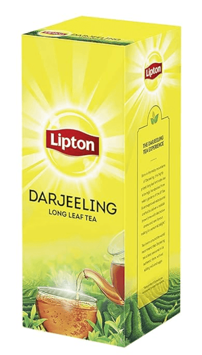 Lipton Darjeeling Long Leaf Loose Tea 500 G Pack, 100% Pure And Authentic Darjeeling Long Leaf Black Tea, 500 Grams