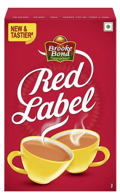 Brooke Bond Red Label Tea Leaf Carton, 500 Grams