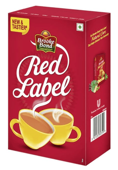 Brooke Bond Red Label Tea Leaf Carton, 500 Grams