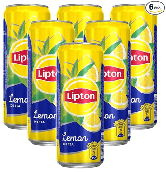 Lipton Lemon Ice Tea Can, 6 X 245, 1.6 Kilograms