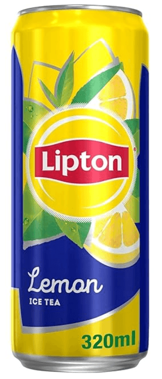 Lipton Lemon Ice Tea Can, 6 X 245, 1.6 Kilograms