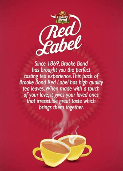 Brooke Bond Red Label Tea Leaf, 1kg