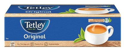 Tetley | Original | Rich Taste of Assam Tea |100 Tea Bags | 1.7g Each