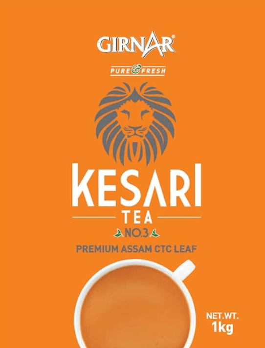 Girnar Kesari Tea (1kg Pouch)