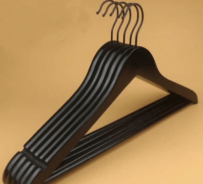 Multi Functional Solid Wooden Suit Hangers | Hanger With Non-slip Pack Of 24