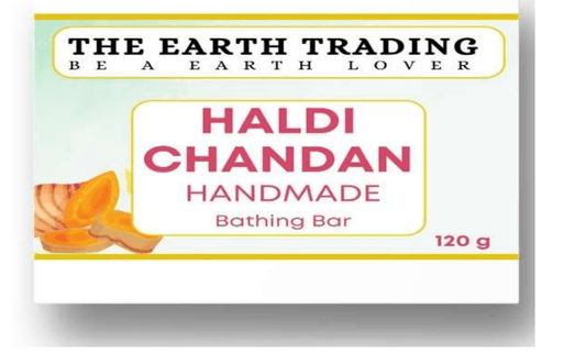 Handmade Bathing Bar (SOAP)-Haldi Chandan