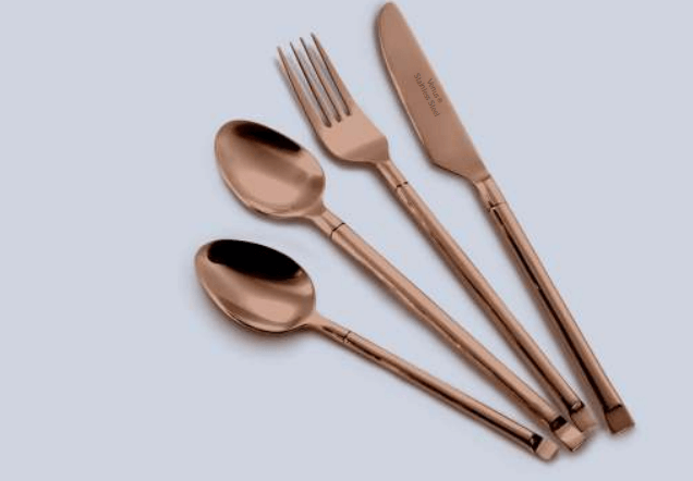 Cutlery Rose Gold