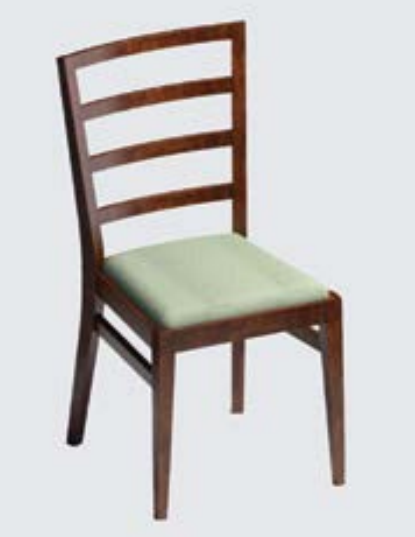 Milano 5003 - Wood Arm Chair