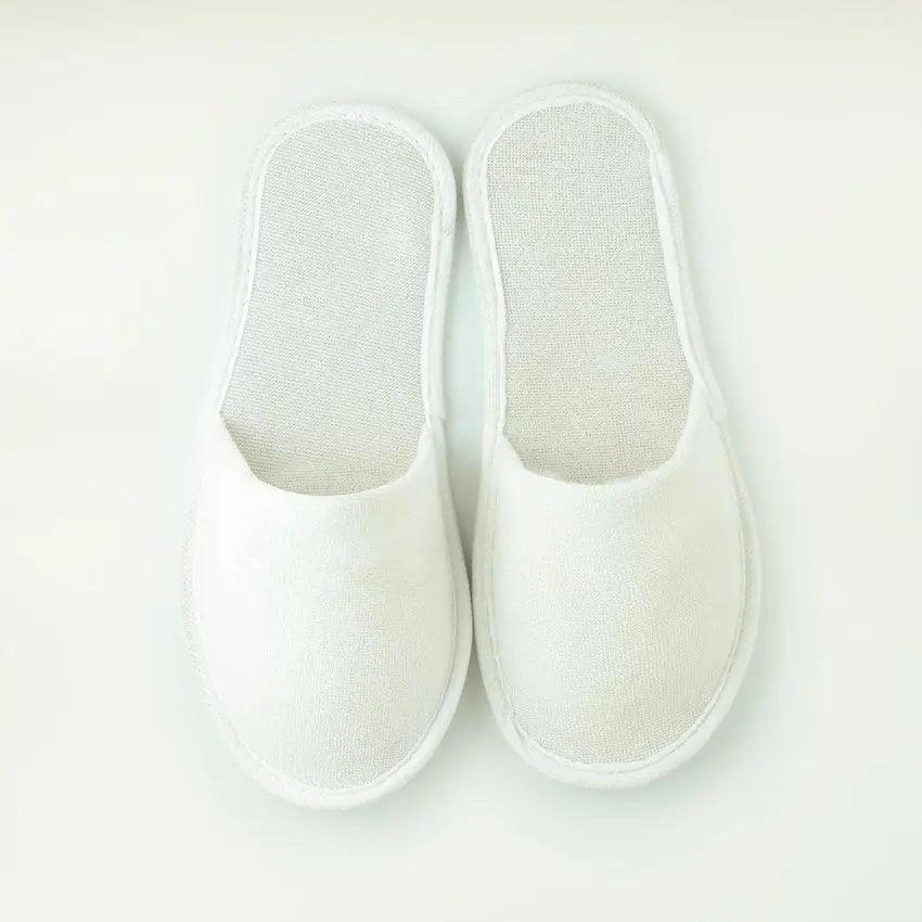 Slipper Terry Closed 2mm White