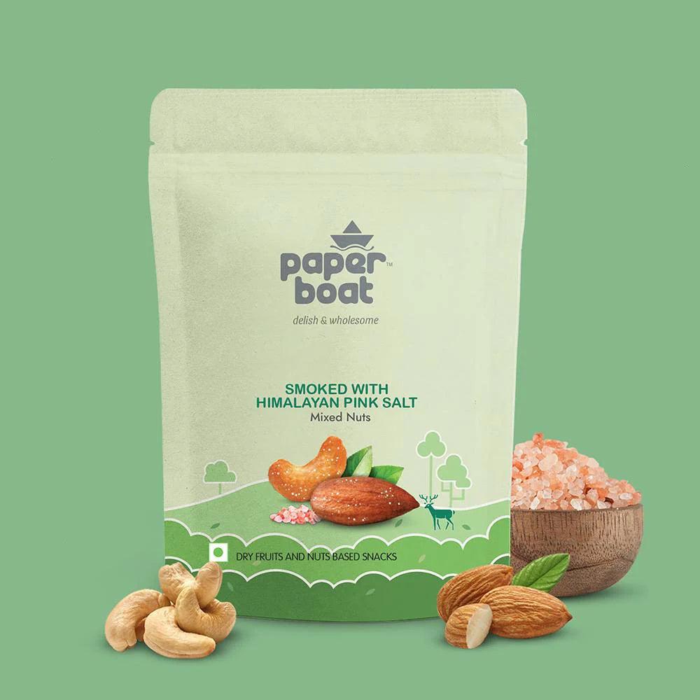 Smoked Nuts with Himalayan Pink Salt (200gm)