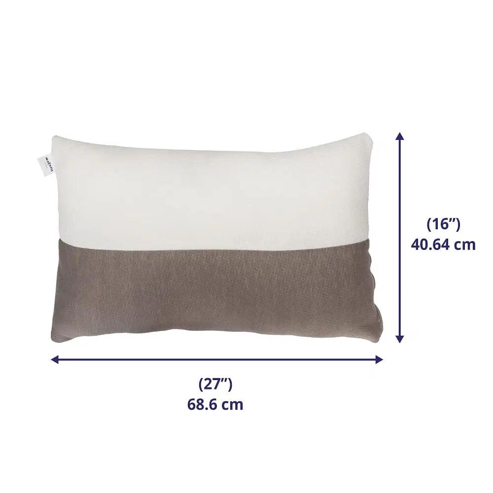 WakeFit Sleeping Pillow - (Height Adjustable) + Free Extra Fiber (150 gms)