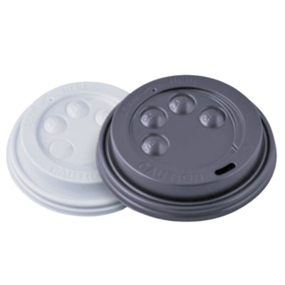 Paper Cups- Lids - LID01 Button Hot Cup Lid