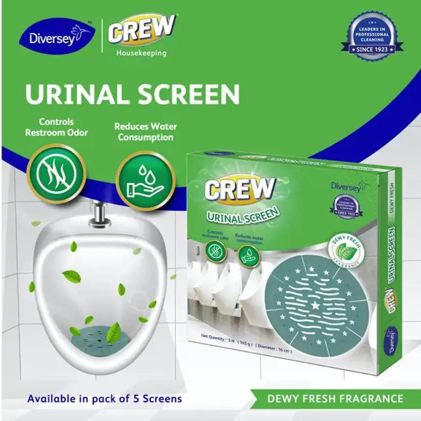 Crew Urinal Screen (Dew Green) 5 Nos