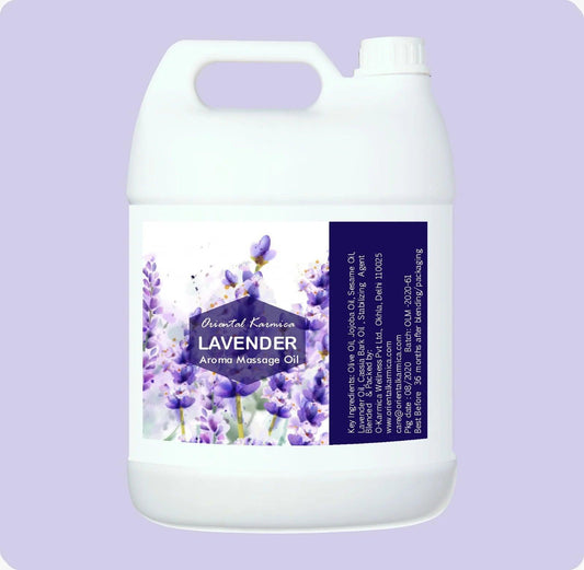 Body Massage Oil For Spa (Lavender)- 5L