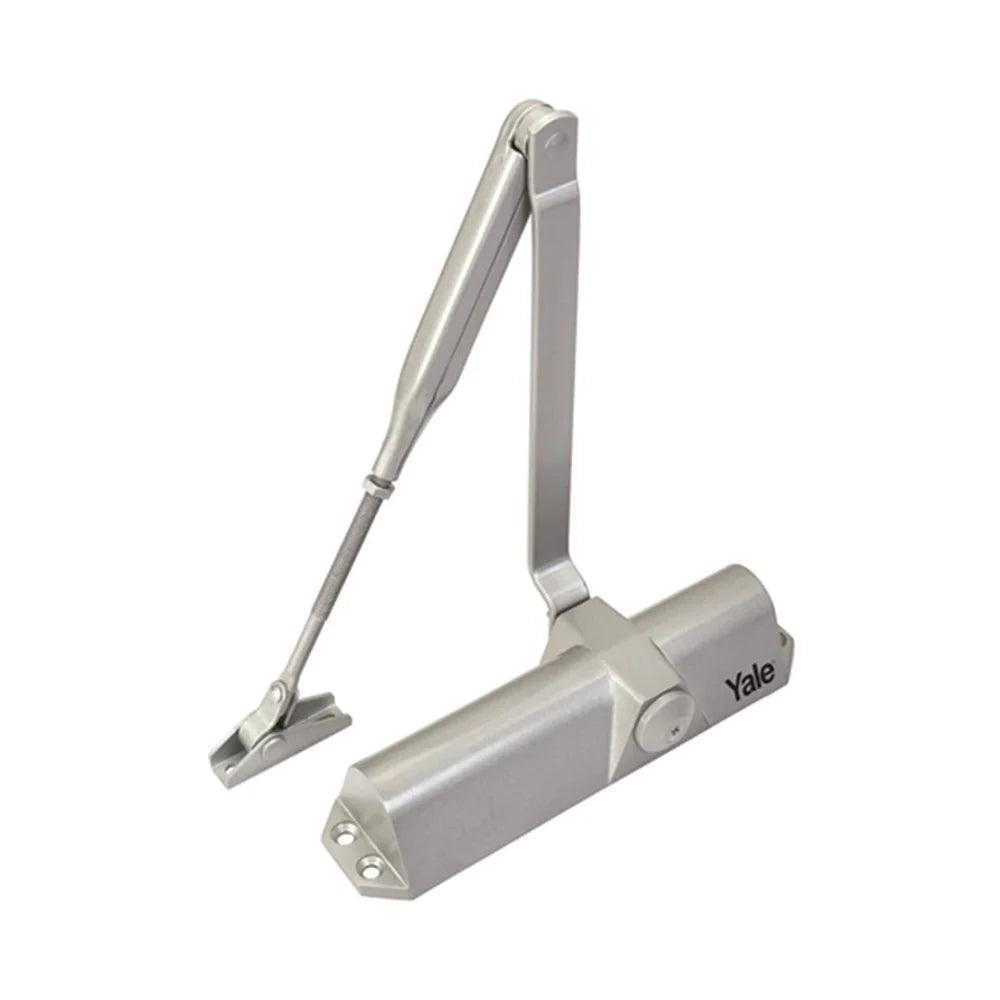 Yale YDC-2022 Door Closer ,EN Size 2-4, Silver.