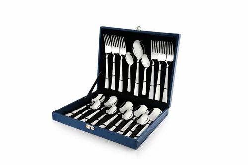 Gifting Products-18 Pcs, Cutlery Set with Wooden Box