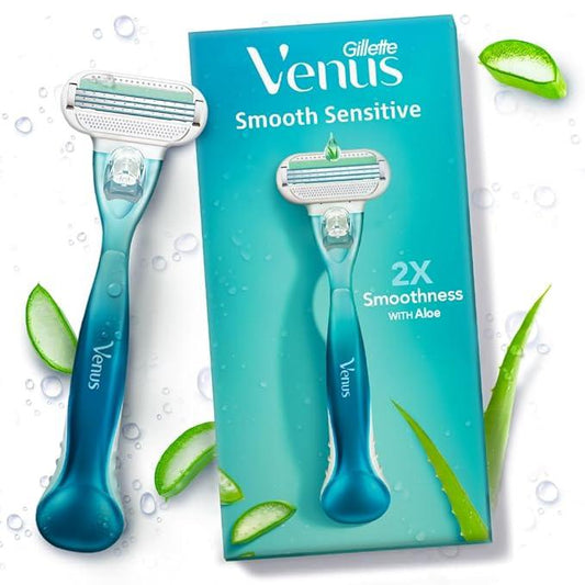 Gillette Venus Hair Removal Razor for Women with Aloe Vera, 1 Pc