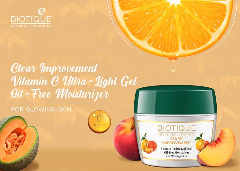 Biotique Clear Improvement Vitamin C Ultralight Oil Free Moisturizer 175gm