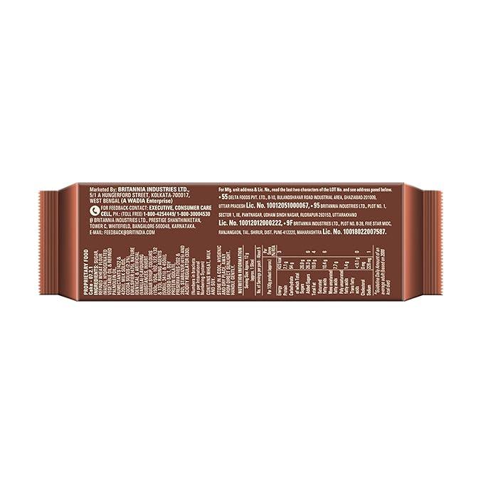 Britannia Gobbles 100% Veg Bar Cake Chocolate, 60 g