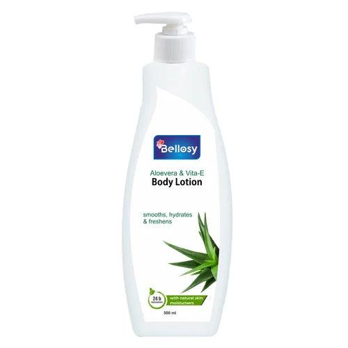 Bellosy aloe vera and Vit-E body lotion 500 ml